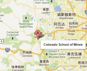 科罗拉多州矿业大学地理位置